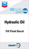 ISOCLEAN Hydraulic Oil Smartfill Decal - 3" x 5"