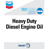 ISOCLEAN Heavy Duty Diesel Engine Oil Smartfill Decal - 7" x 8.5"