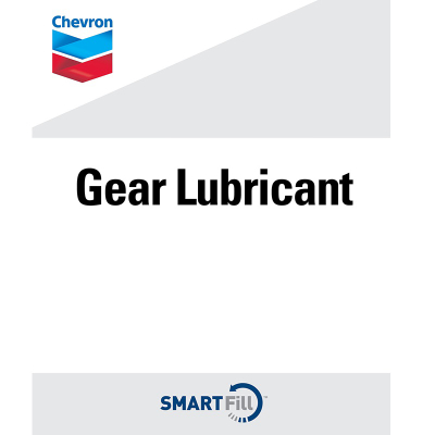 Chevron Gear Lubricant Smartfill Decal - 7" x 8.5"