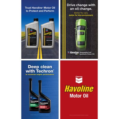 Havoline Exterior Products Poster Series