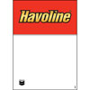 Havoline Decal - 5" x 7"