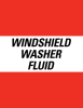 Air, Water or Windshield Washer Fluid Decals - 8.5" x 11"