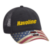 Havoline Otto Mesh Back Flag Trucker Cap