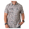 Havoline Burlebo Performance Button-Up Shirt- Deer Camo