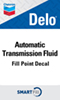 Delo Automatic Transmission Fluid Smartfill Decal - 3" x 5"