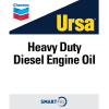 Ursa Heavy Duty Diesel Engine Oil Smartfill Decal - 7" x 8.5"