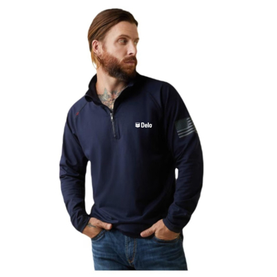 Delo Ariat FR Combat Stretch Patriot Quarter Zip