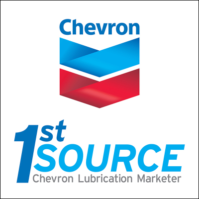 Chevron 1st Source Illuminated Sign Face