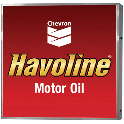 Havoline Illuminated Sign