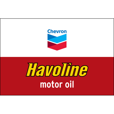 Havoline Metal Tacker Sign