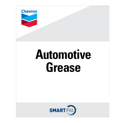 Chevron Automotive Grease Smartfill Decal - 7" x 8.5"