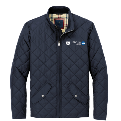 Chevron ISOCLEAN Brooks Brothers Quilted Jacket
