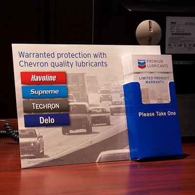 Chevron Product Warranty Kit