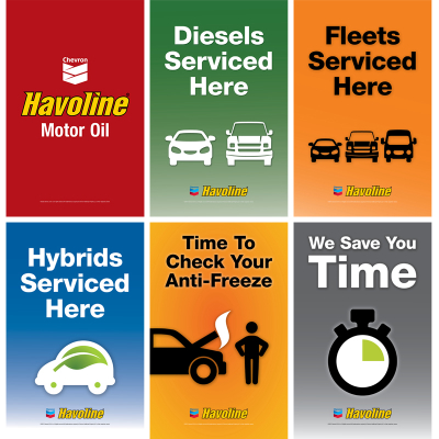 Havoline Exterior Services Poster Series